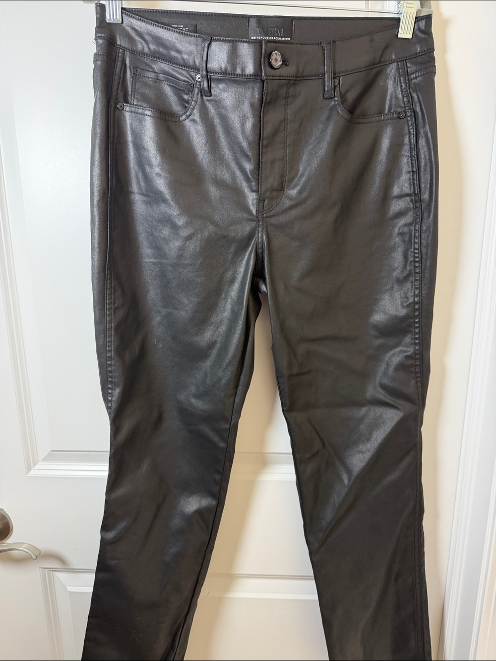 White House Black Market Black High-Rise Pants
